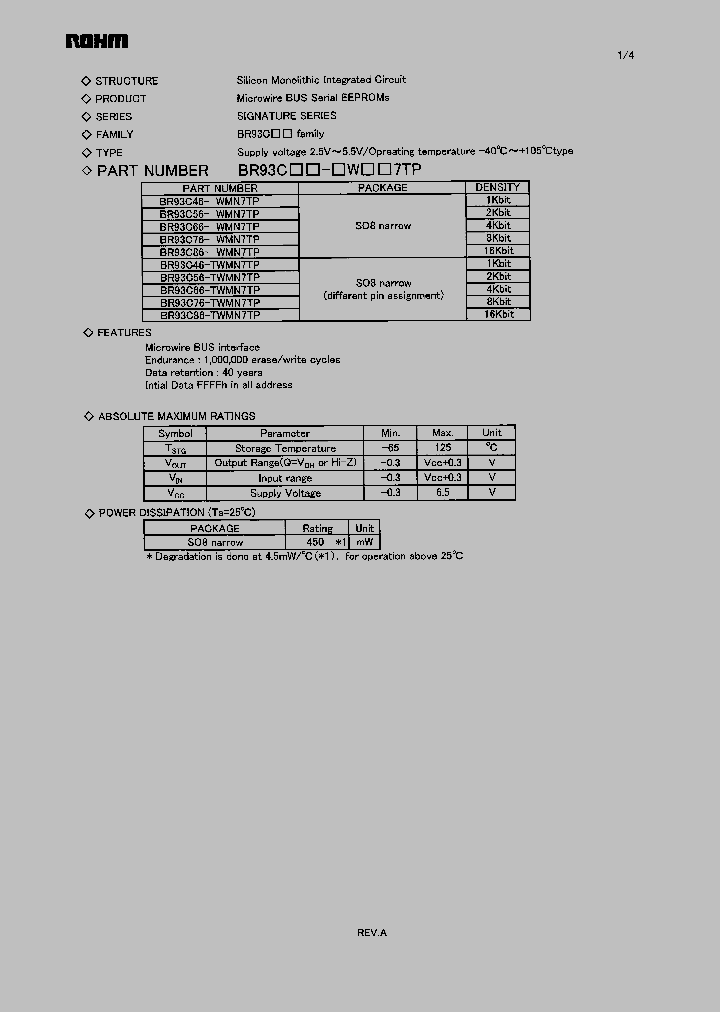 BR93C46-WMN7TP_263689.PDF Datasheet