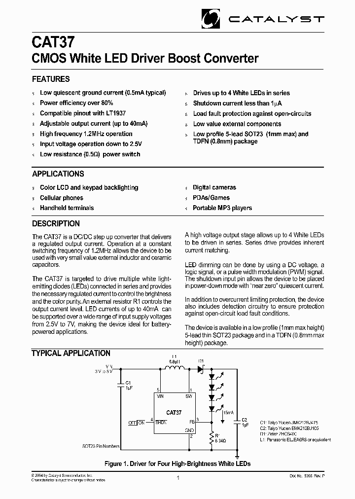 CAT37_323920.PDF Datasheet