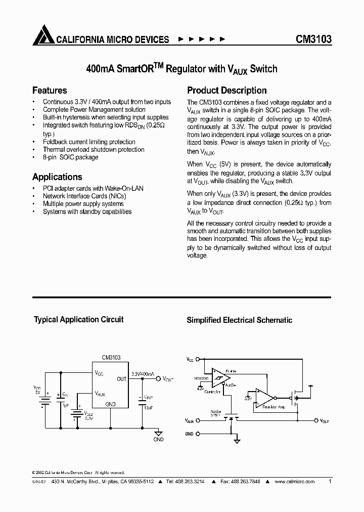 CM3103_321825.PDF Datasheet