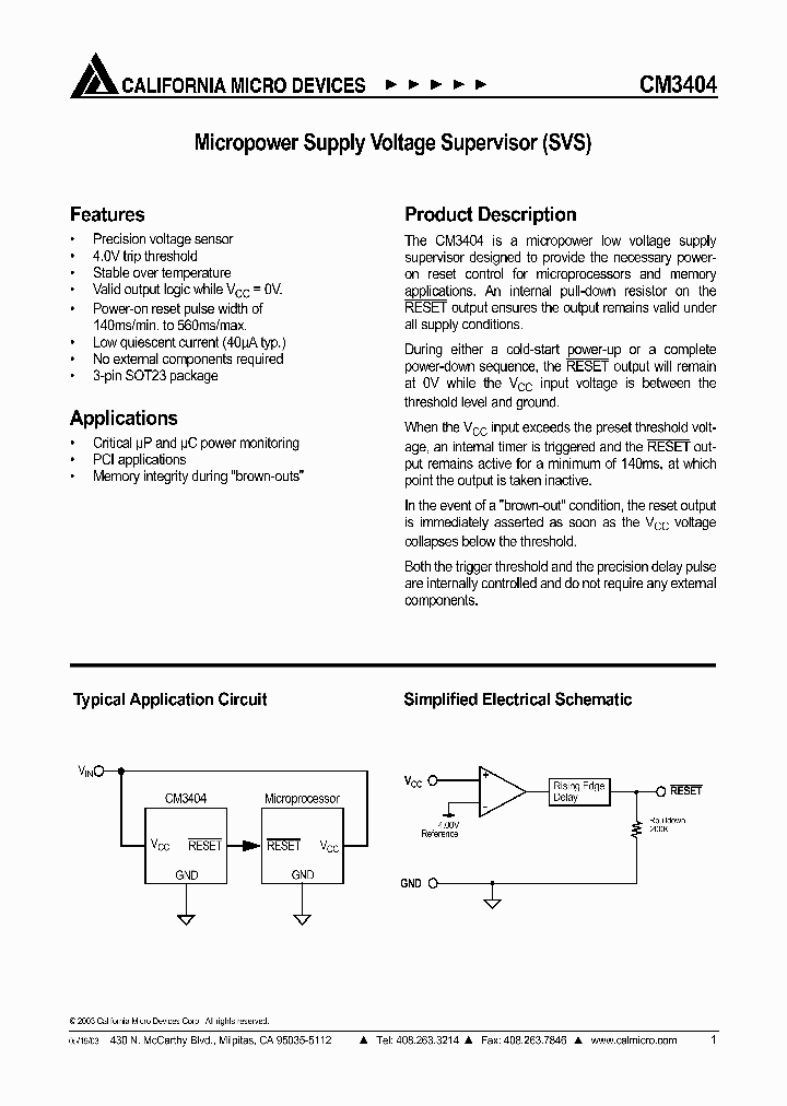 CM3404_316722.PDF Datasheet