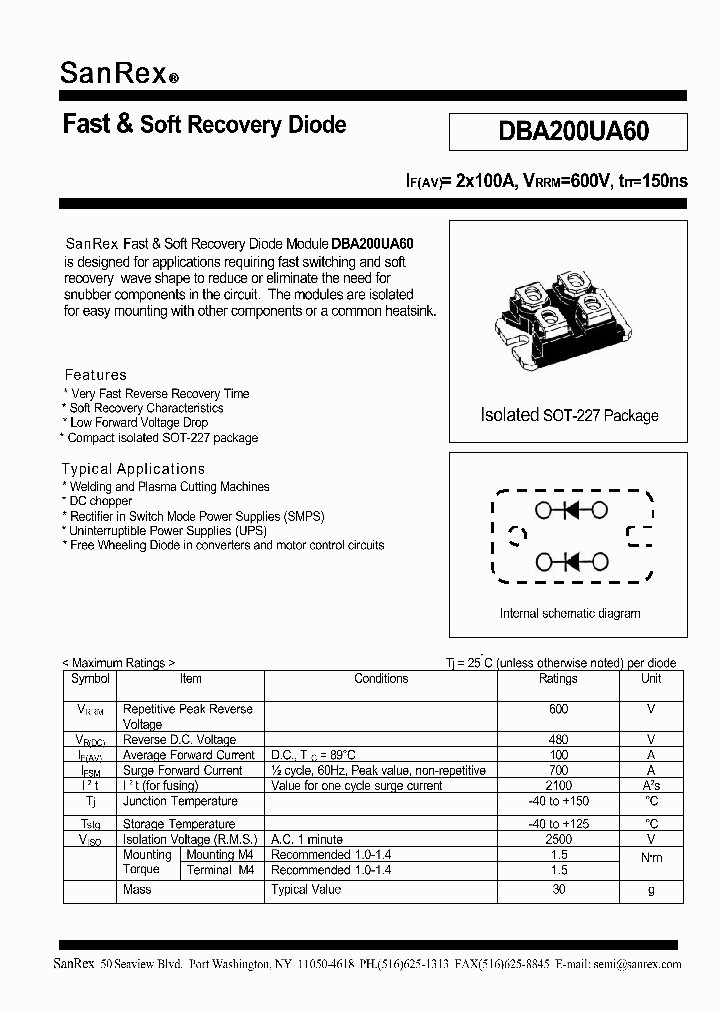 DBA200UA60_383908.PDF Datasheet