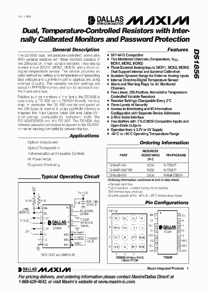 DS1856_353675.PDF Datasheet