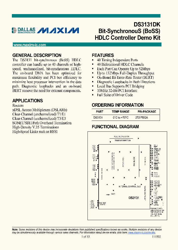 DS3131DK_319730.PDF Datasheet