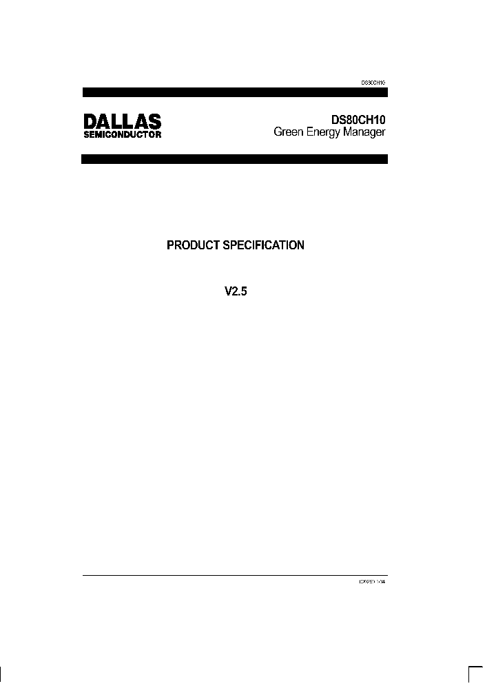 DS80CH10_313499.PDF Datasheet