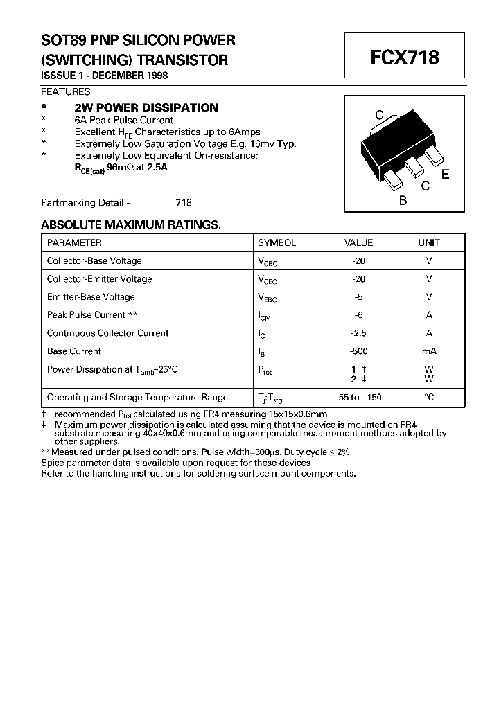 FCX718_360298.PDF Datasheet
