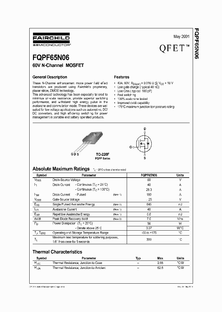 FQPF65N06_354671.PDF Datasheet