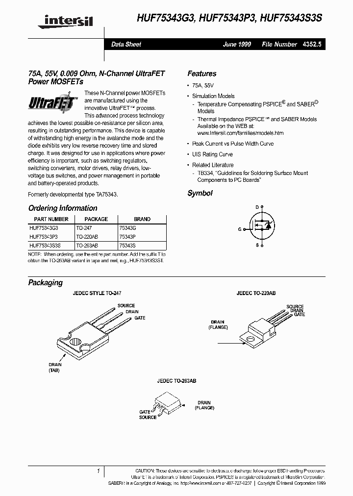 HUF75343S3S_308477.PDF Datasheet