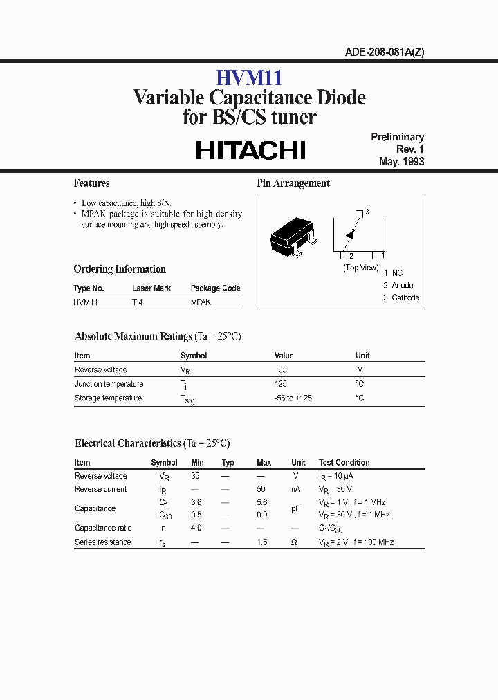HVM11_202947.PDF Datasheet