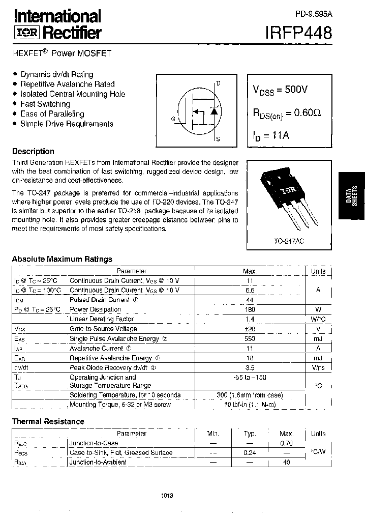 IRFP448_352883.PDF Datasheet