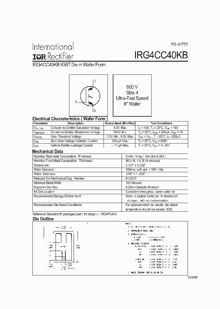 IRG4CC40KB_187474.PDF Datasheet