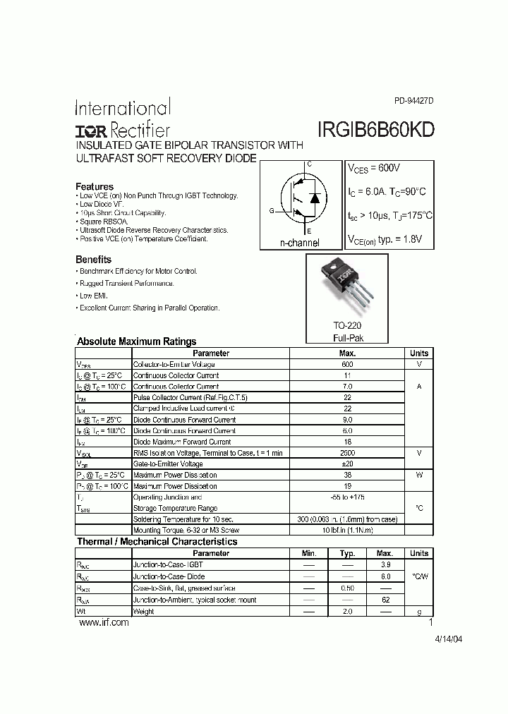 IRGIB6B60KD_377068.PDF Datasheet