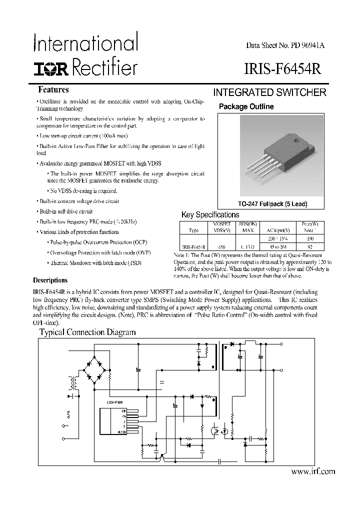 IRIS-F6454R_369866.PDF Datasheet