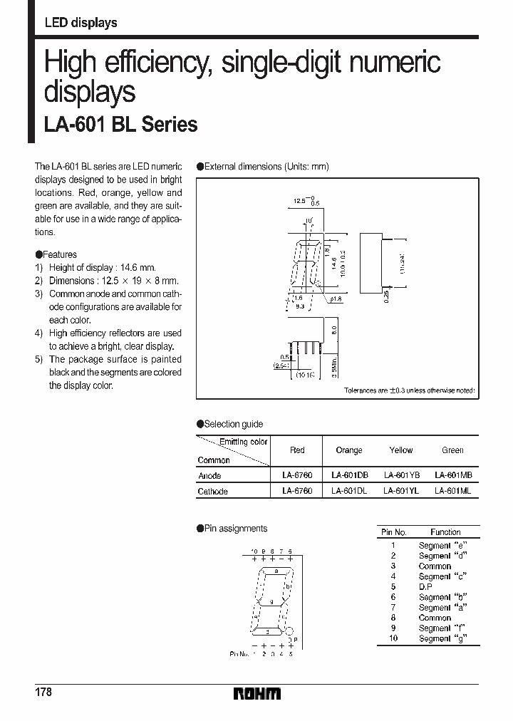 LA601BLSERIES_328139.PDF Datasheet