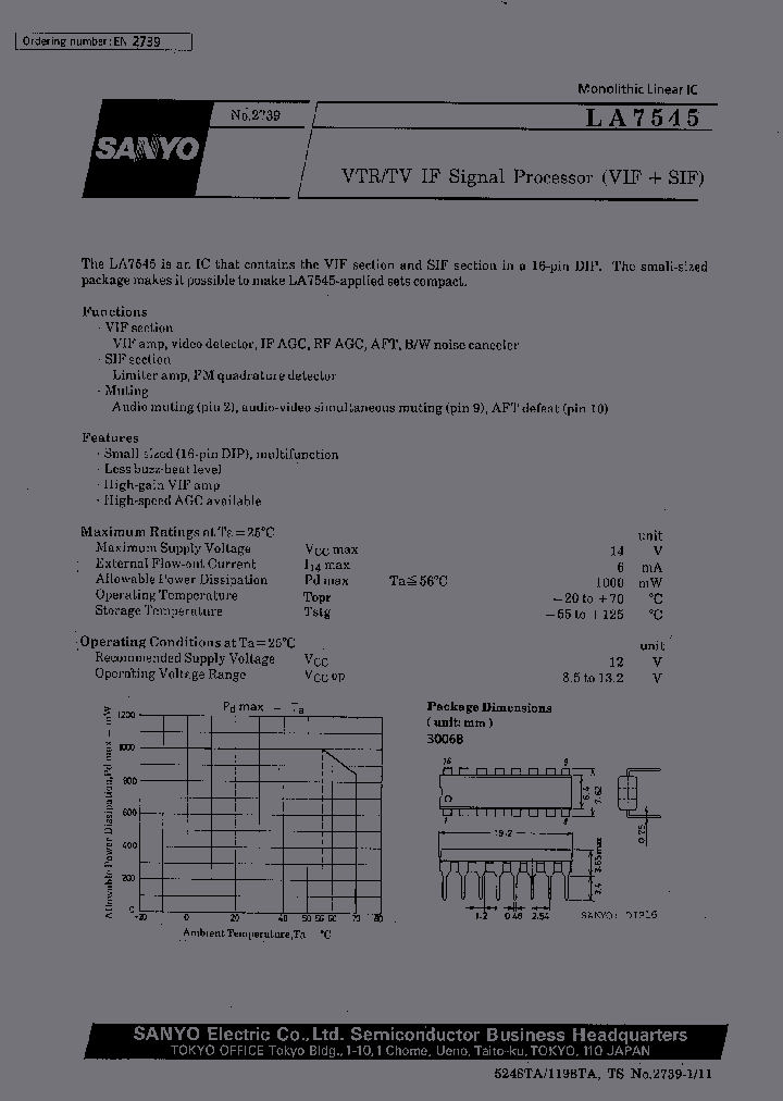 LA7545_363816.PDF Datasheet