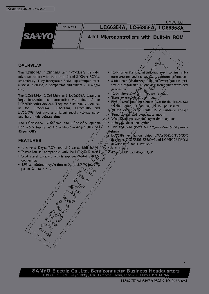 LC66358A_324296.PDF Datasheet