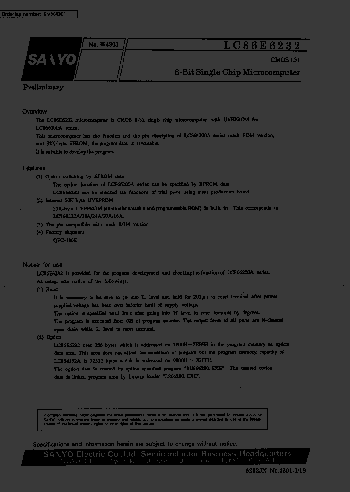 LC86E6232_337088.PDF Datasheet