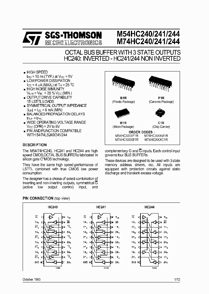 M74HC241_78051.PDF Datasheet