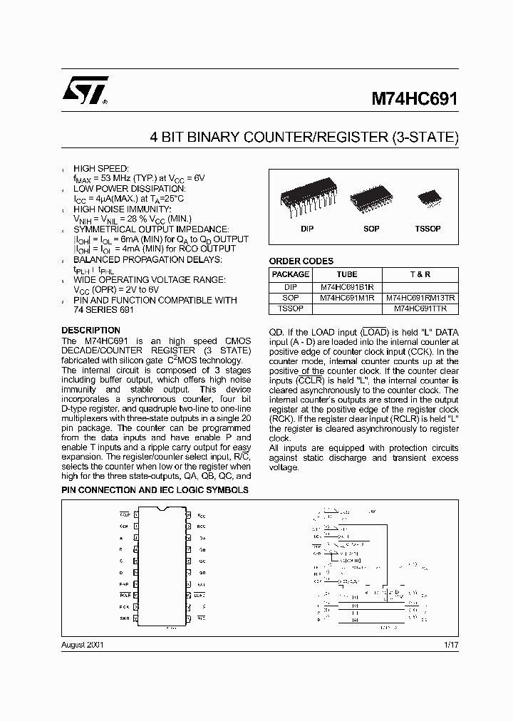 M74HC691_358798.PDF Datasheet