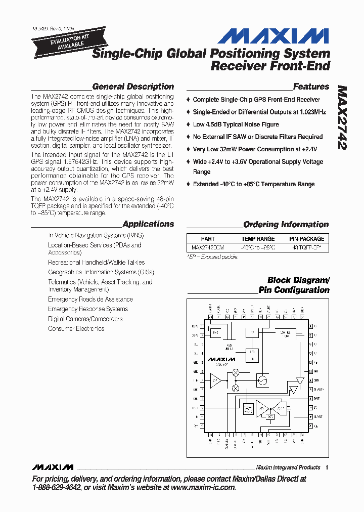 MAX2742_362991.PDF Datasheet