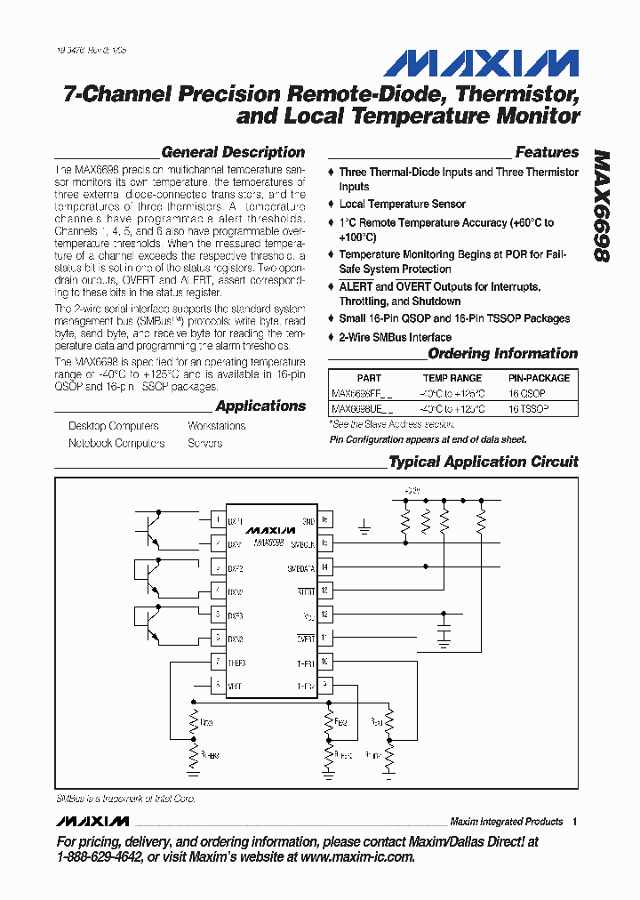 MAX6698_363920.PDF Datasheet