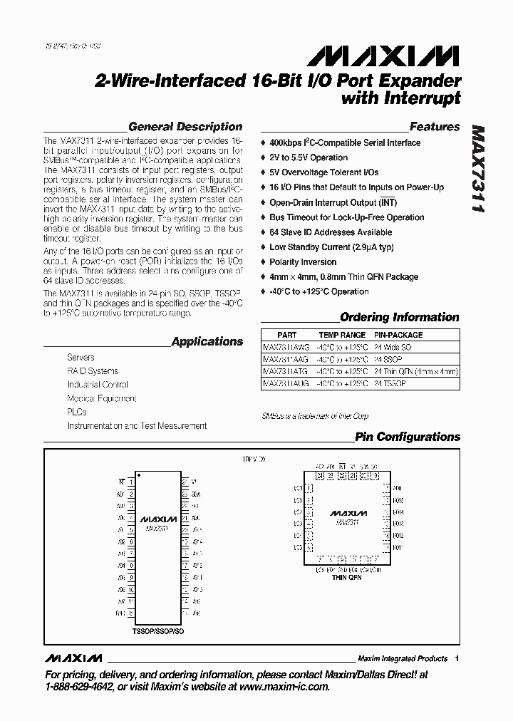 MAX7311_199135.PDF Datasheet