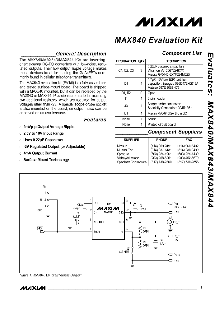 MAX840EVKIT_362393.PDF Datasheet