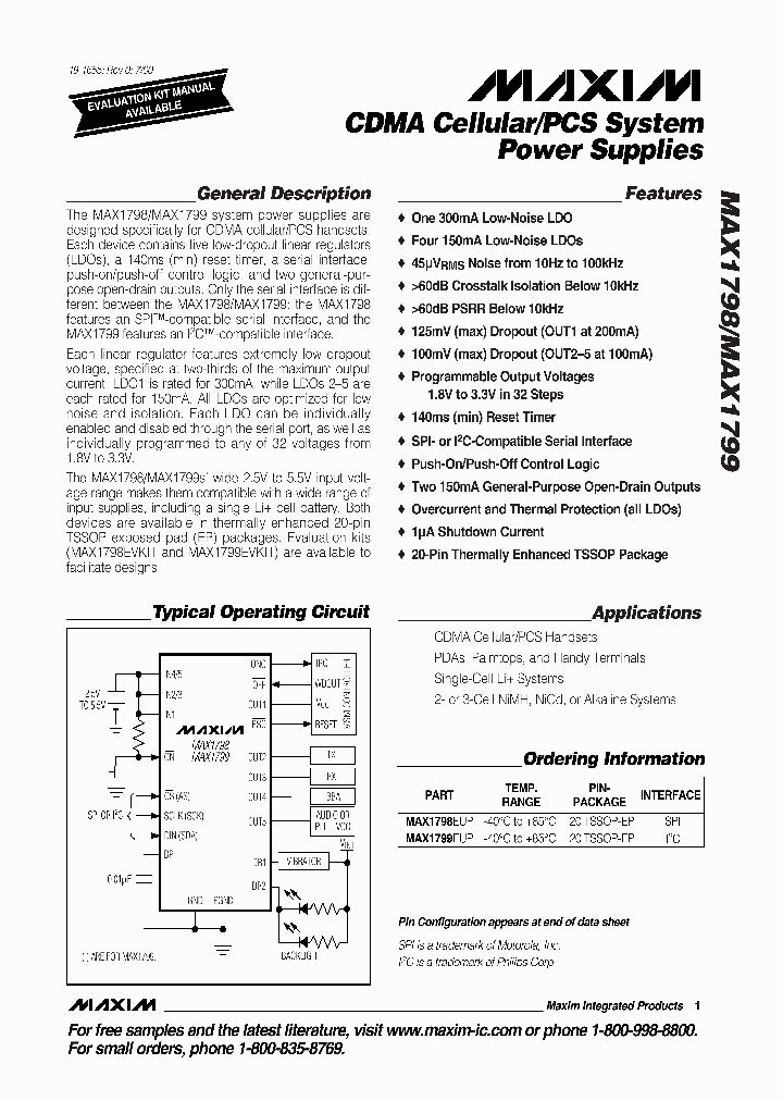 MAXIM_196390.PDF Datasheet