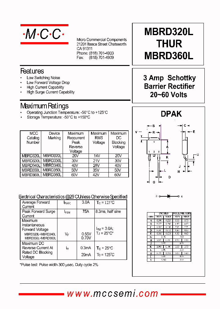 MBRD320L_172204.PDF Datasheet
