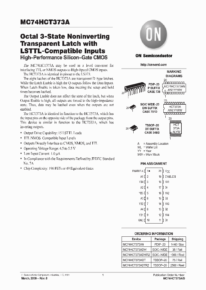 MC74HCT373A_313212.PDF Datasheet