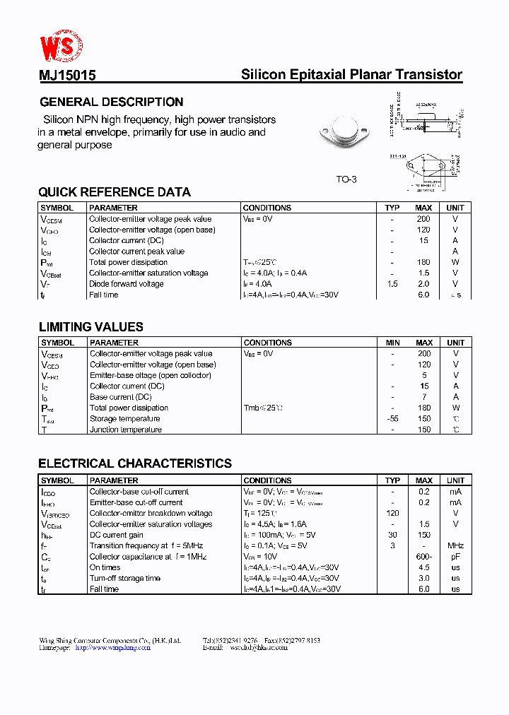 MJ15015_324694.PDF Datasheet