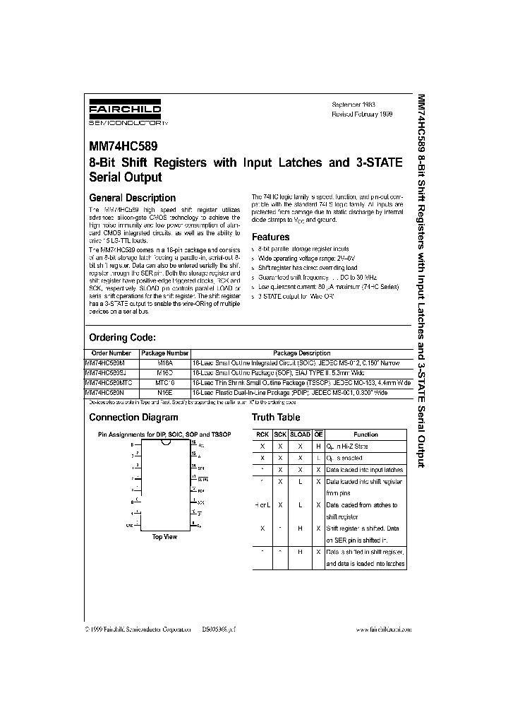 MM74HC589_312339.PDF Datasheet