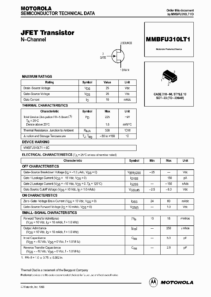 MMBFU310LT1D_332061.PDF Datasheet