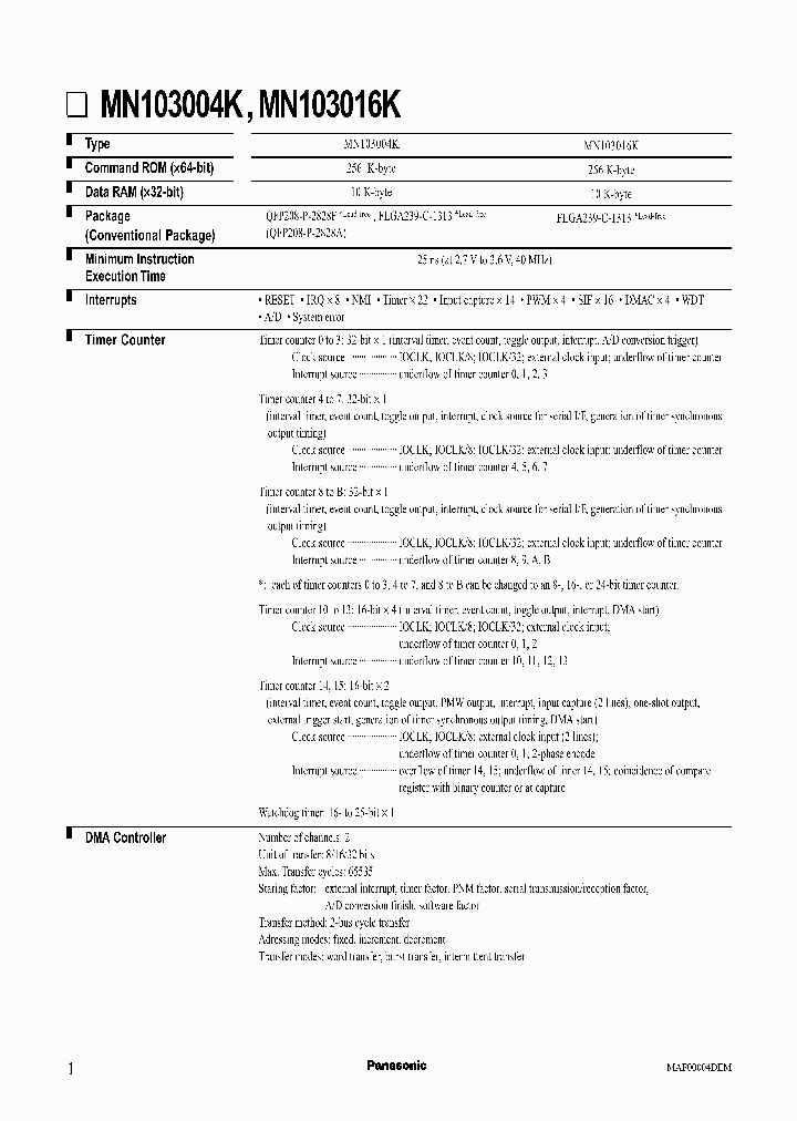 MN103004K_281689.PDF Datasheet