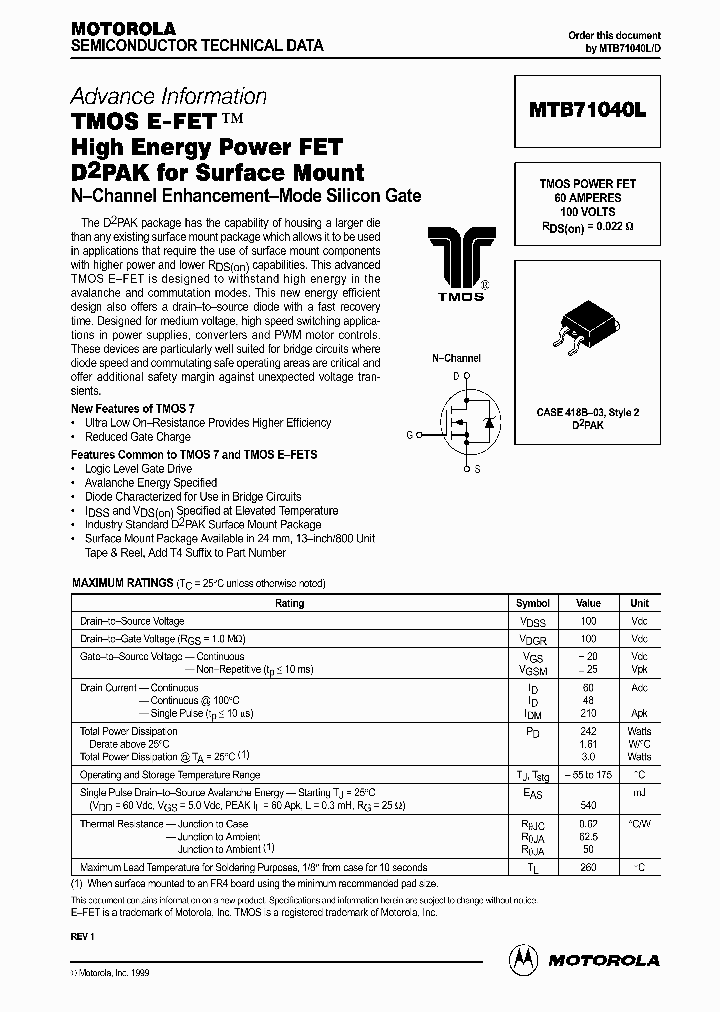 MTB71040LD_331577.PDF Datasheet