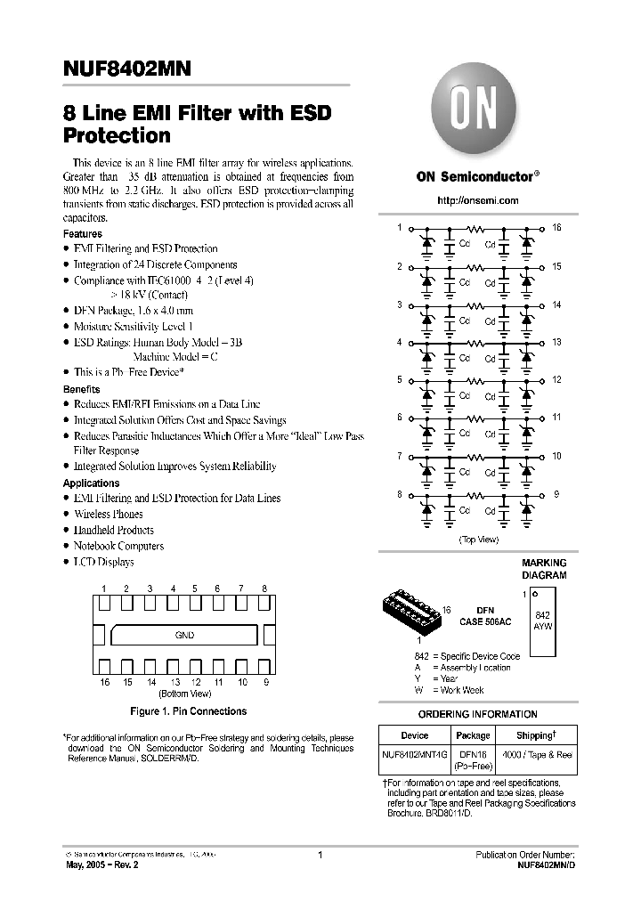 NUF8402MN_329905.PDF Datasheet