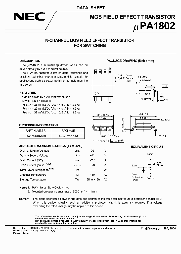 UPA1802_128883.PDF Datasheet