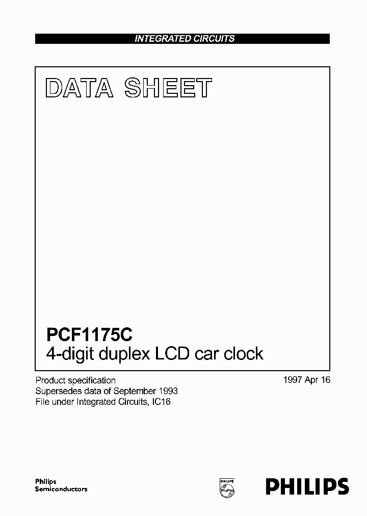 PCF1175C_337726.PDF Datasheet