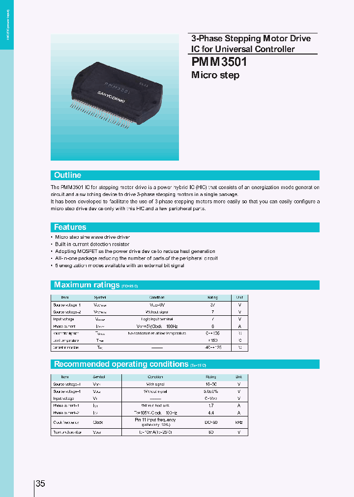 PMM3501_361122.PDF Datasheet