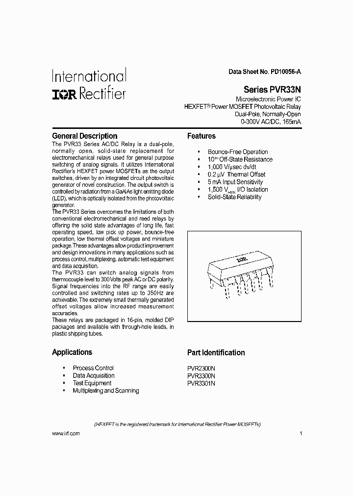 PVR3300NNBSP_335202.PDF Datasheet