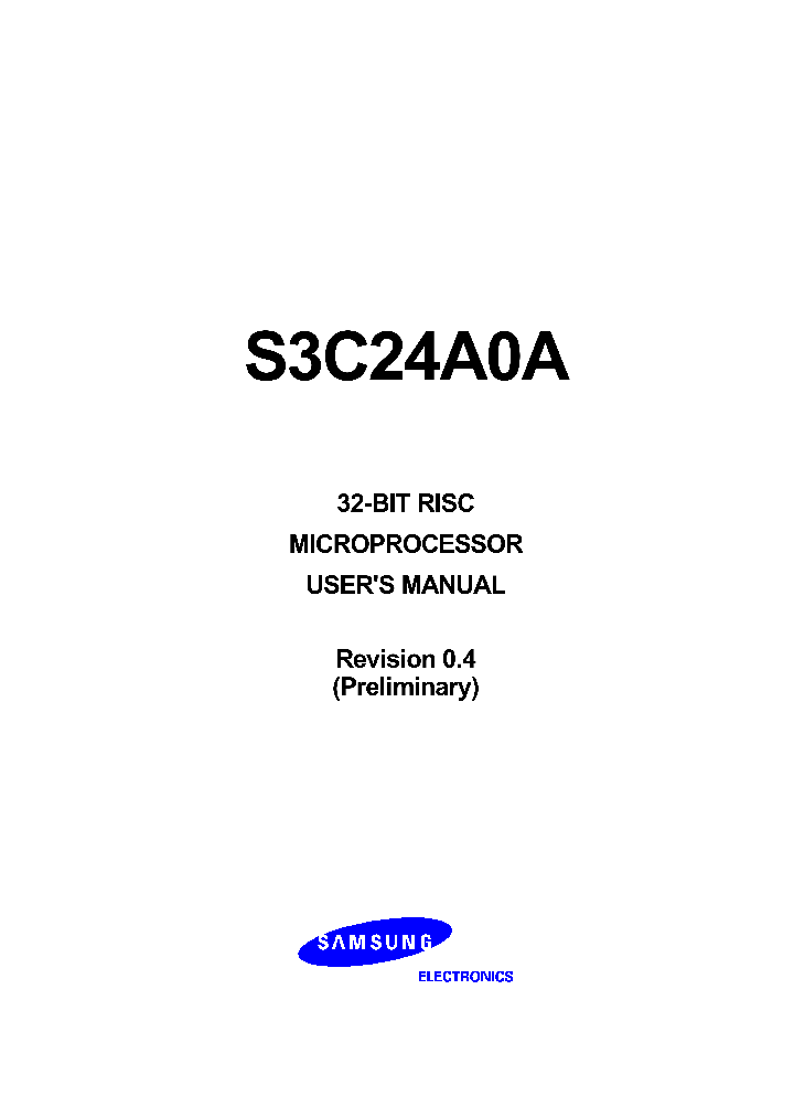 S3C24A0A_350896.PDF Datasheet