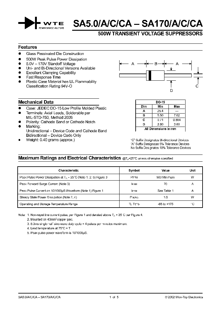 SA40A_312677.PDF Datasheet