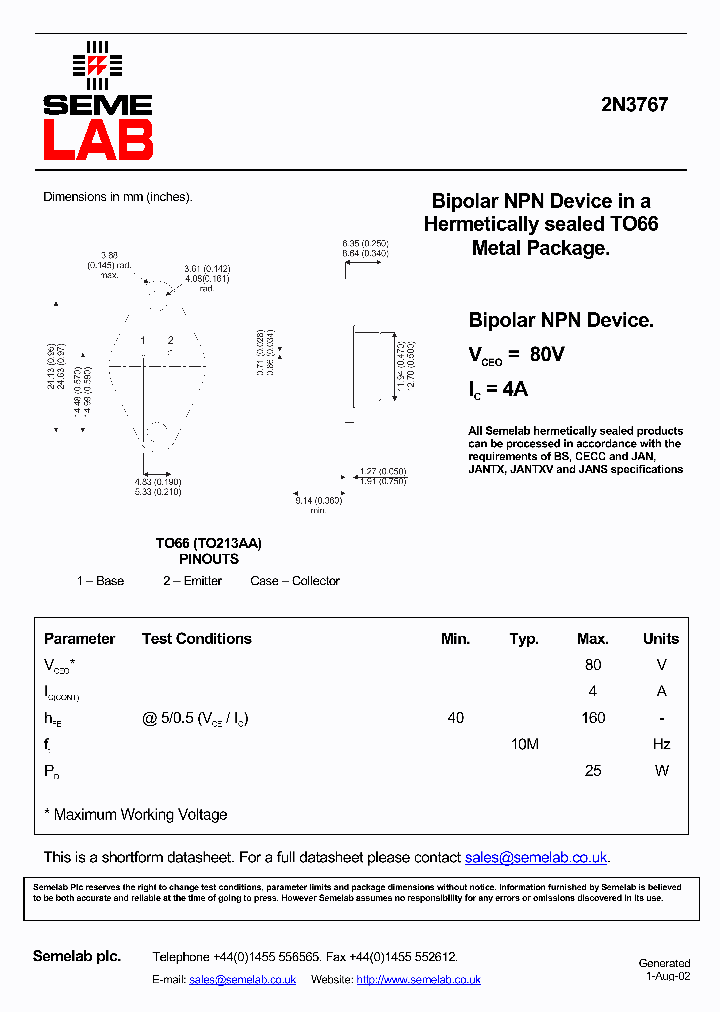 SF2N3767_363929.PDF Datasheet