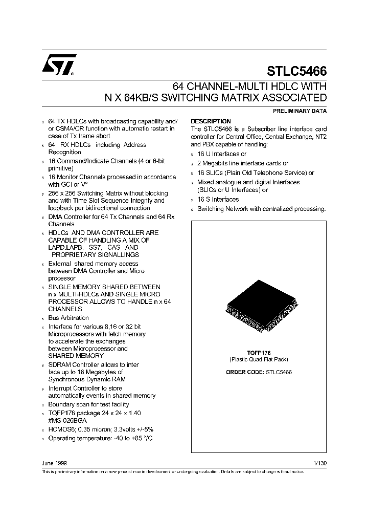 STLC5466_329042.PDF Datasheet