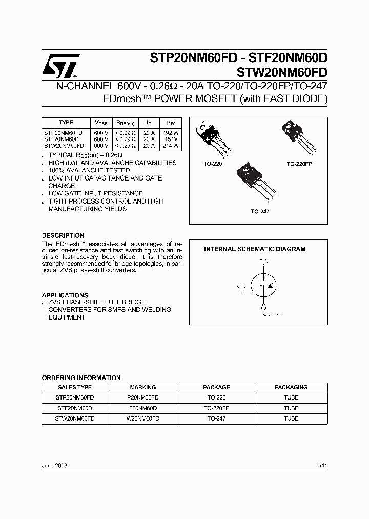 STW20NM60FD_274003.PDF Datasheet