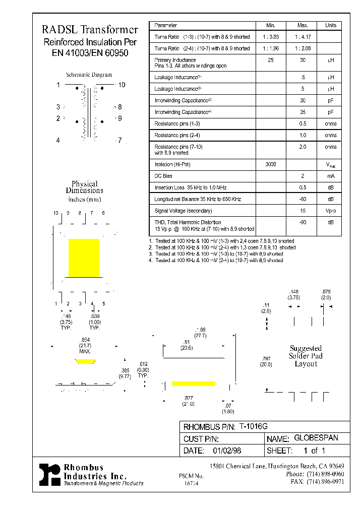 T-1016G_311261.PDF Datasheet