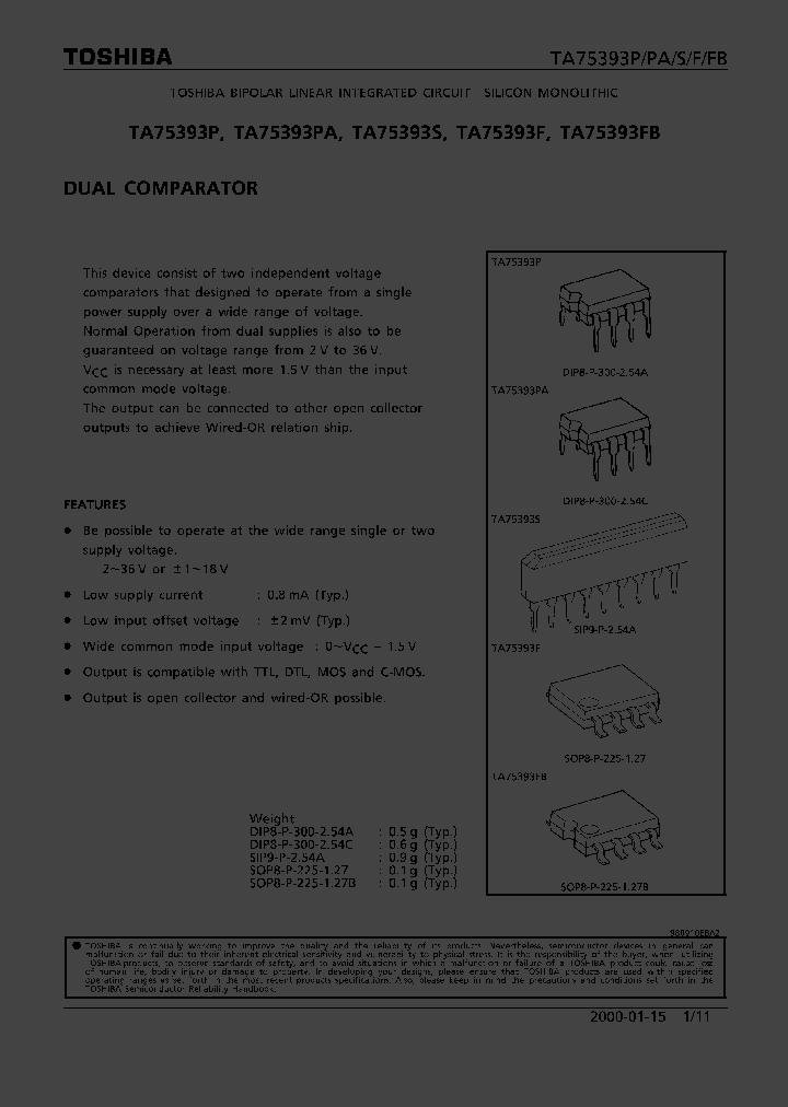 TA75393PA_311604.PDF Datasheet