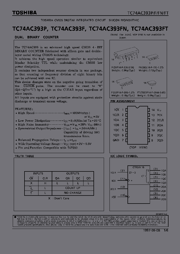 TC74AC393P_311606.PDF Datasheet