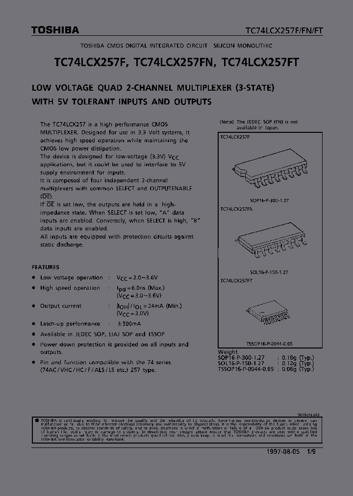 TC74LCX257FT_197177.PDF Datasheet