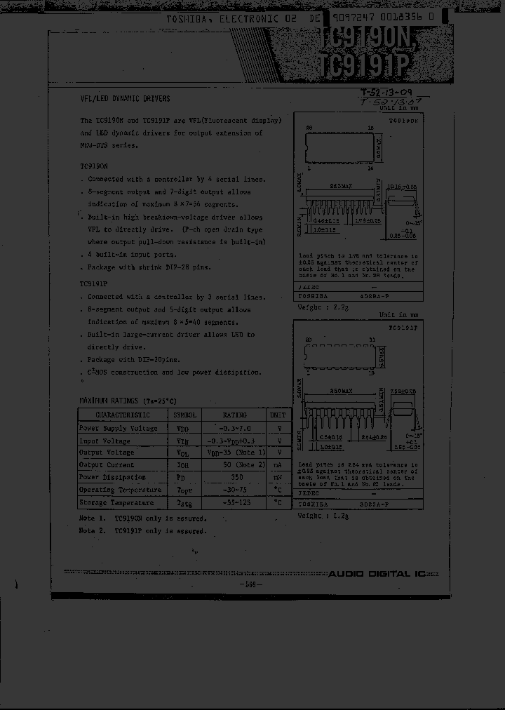TC9191P_382908.PDF Datasheet