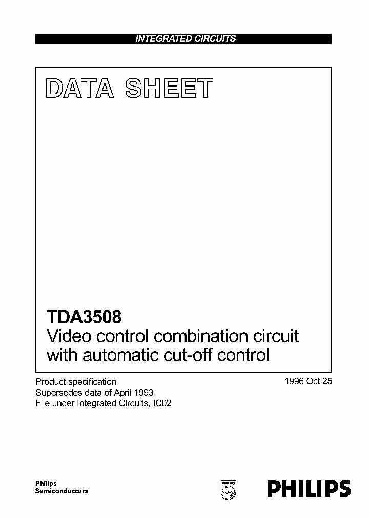 TDA3508_342457.PDF Datasheet